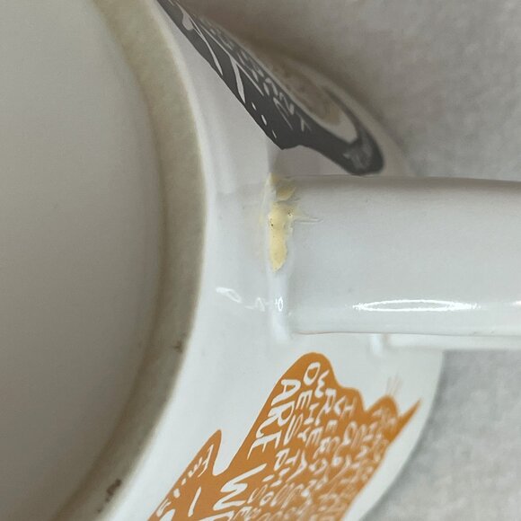 The Unemployed Philosophers Guild The Literary Cat Coffee Mug - Picture 7 of 15